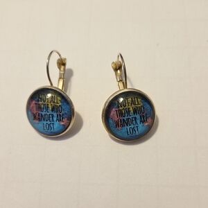 Not All Who Wonder Are Lost Earrings